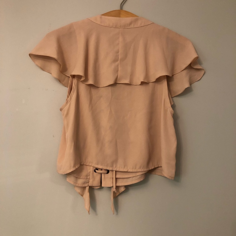 Show Me Your MuMu Pink Ruffle Top - Picture 8 of 8